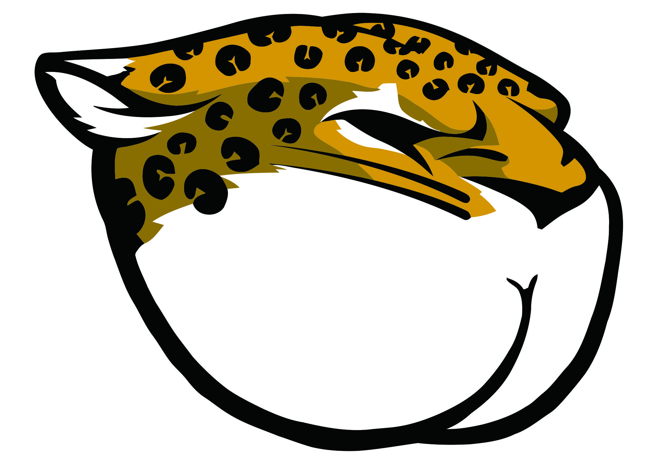Jacksonville Jaguars Butts Logo DIY iron on transfer (heat transfer)
